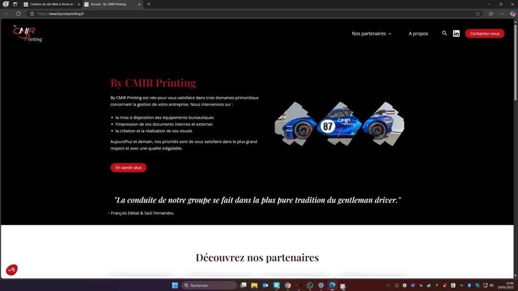 Site Web By CMIR Printing